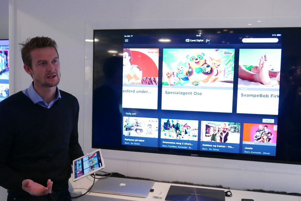 Overgangen mellom nettbrett og TV-en skal bli langt mer sømløs.