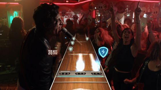 Live-delen er et spennende bidrag, men det er i Guitar Hero TV det virkelig skjer.