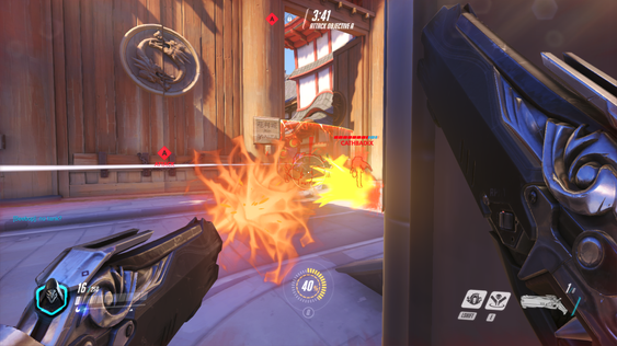Det blir fort hektisk i Overwatch.