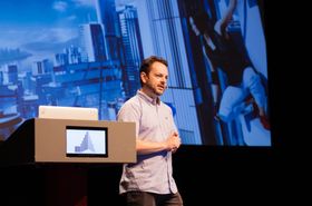 Utviklerikonet Tim Schafers Double Fine Productions var representert ved art director Lee Petty. Han oppfordret utviklerne til å jobbe grundigere med spillenes visuelle stil, og kunne i samme slengen avsløre at studioets neste spill, Headlander, slippes til sommeren 2016.