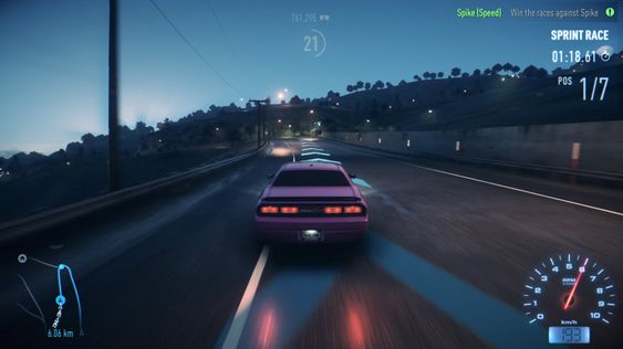 Omtrent så lyst blir det i Ventura Bay.