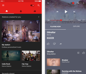 Nye YouTube Music.