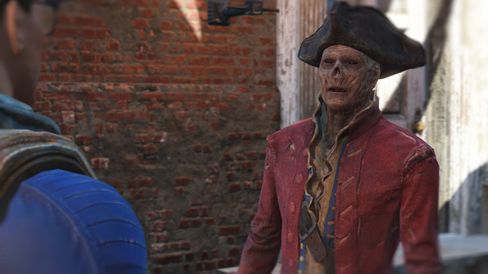 Du møter mange ulike figurer i Fallout 4, og da gjelder det å ha tunga rett i munnen.