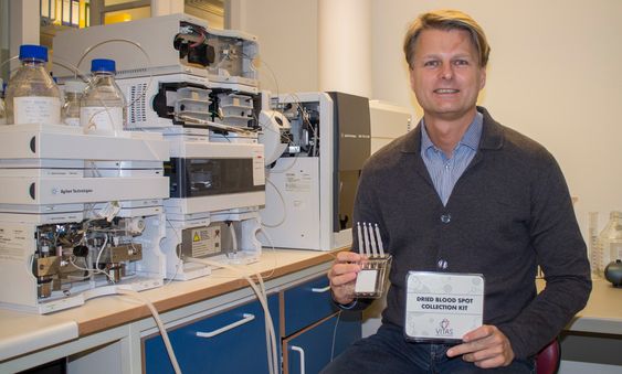 Smart helse: Thomas Erik Gundersen i Vitas opplever en kraftig vekst i selvbetjeneingsmarkedet for blodprøver.  
