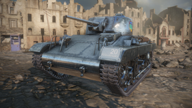 Ved å delta i World of Tanks-betaen kan du sikre deg denne PlayStation-inspirerte stridsvognen.