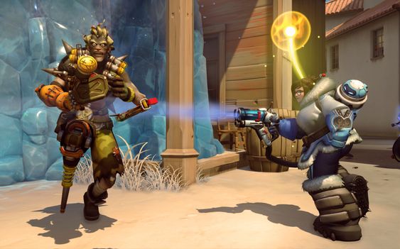 Tegneserier og animerte kortfilmer skal fortelle oss mer om bakgrunnen til Junkrat og Mei.