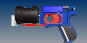 Våpenet er fullstendig 3D-skrevet, med et par små unntak.