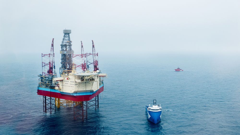 Dødsulykken på Tambar-feltet, skjedde på riggen Maersk Interceptor (bildet).