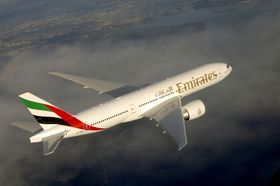 Emirates setter inn et av sine Boeing 777-200LR på den kommende flyruta mellom Dubai og Panama City. 