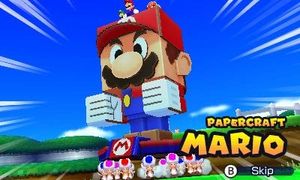 Pappfigurene kommer i mange former, fra Mario til Yoshi.