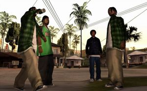 Grand Theft Auto: San Andreas.