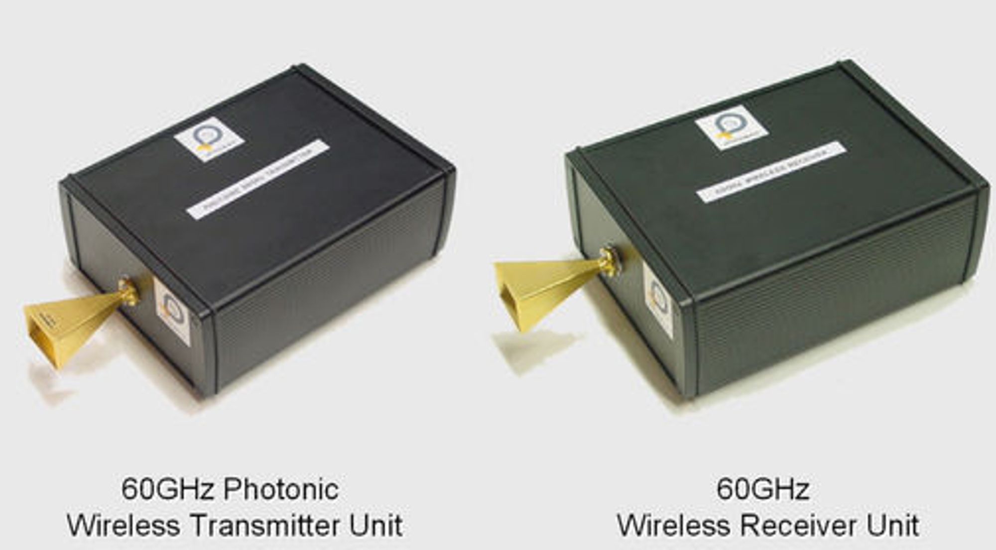 Iphobac 60 GHz fotonisk sender og mottaker