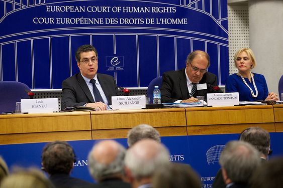 Den europeiske menneskerettighetsdomstolen - åpning av det juridiske året 2014.