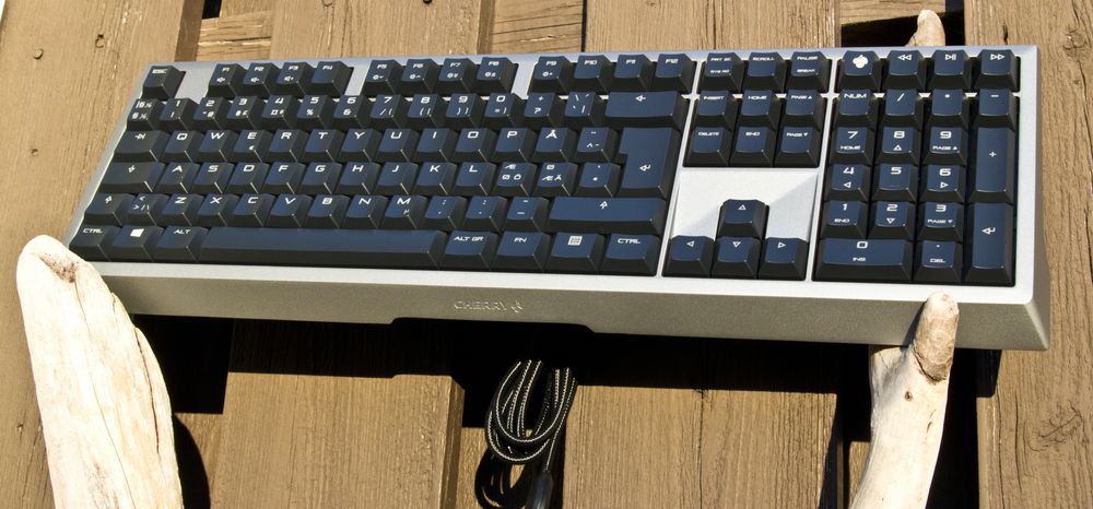 MX Board 6.0 er et strøkent tastatur. .