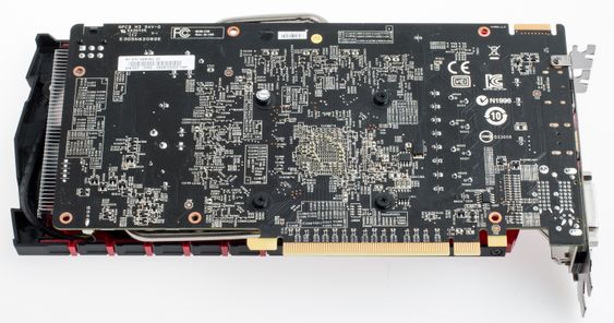 Ingen «Backplate», men det trengs heller ikke her.