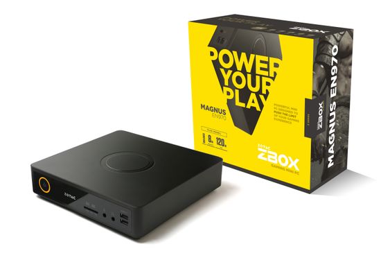 Zotac Zbox Magnus EN970 kommer også i en Plus-utgave med SSD og RAM installert.