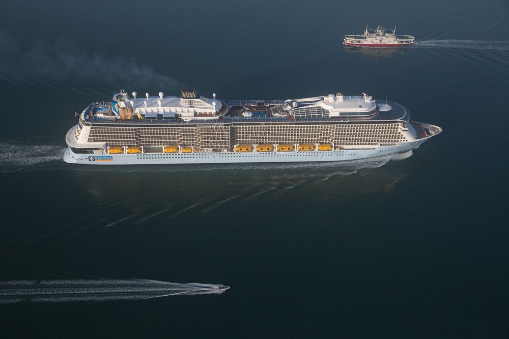 Verdens nest største cruiseskip