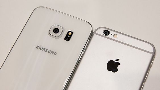 Kameraet på Galaxy S6 er ifølge Samsung hakket bedre enn på iPhone 6. 