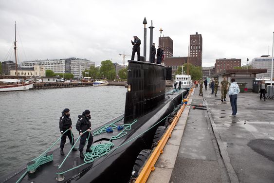 KNM Utvær besøkte Oslo i mai for to år siden.