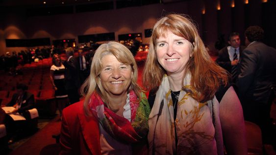 Damer med makt: Teknologidirektør Margareth Øvrum(t.v.) og STEP-direktør Jannicke Nilsson har begge sentrale roller for å spare kostnader i Statoil.  