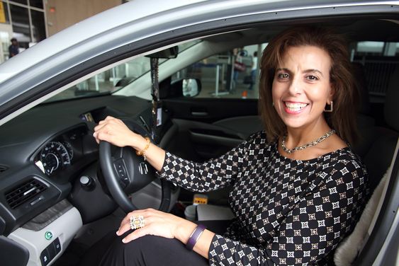 Nancy Uber-sjåfør i Houston 