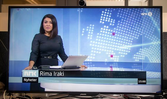 TV: En skjerm på 40 tommer er en aldeles utmerket TV når du er lei av å jobbe.
