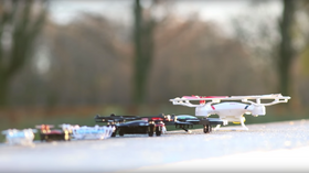 Alle disse seks dronene, som vi testet for kort tid siden, havner i nano-kategorien under 250 gram.