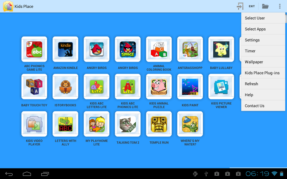 Kids Place til Android gir deg full sandkasse-modus som kun gir barna tilgang til det du tillater (Bilde: Google Play).