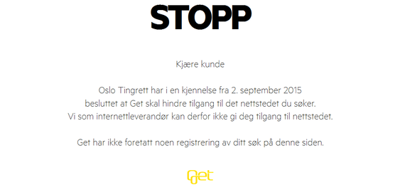 Meldinger som dette har også begynt å dukke opp hos norske nettbrukere.