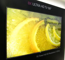Slik så TV-en ut da LG viste den frem for to år siden. Men vil den se lik ut når den vises frem om et par dager?