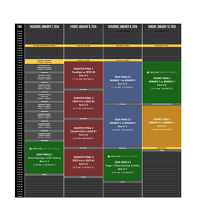 Slik ser programmet for helgen ut.