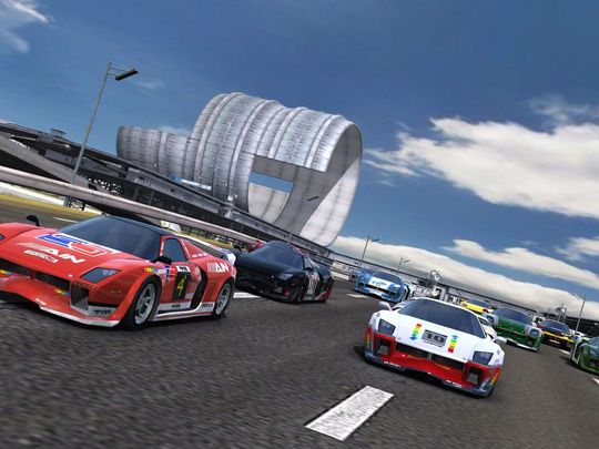 Et av TrackMania Sunrise-miljøene i TackMania United Forever.