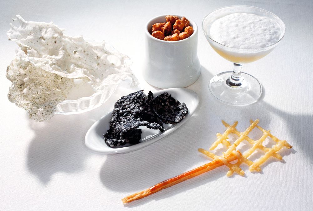 Sjøgressnacks fra elBulli-tiden.