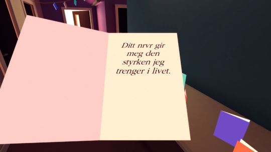 Her, av alle steder, gråt jeg en skvett.