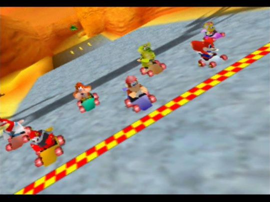«The Diddy Laugh» spores tilbake til Diddy Kong Racing fra 1997.