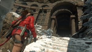 Nye Rise of the Tomb Raider gjør seg best på en skikkelig spill-bærbar.