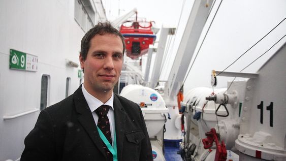 Prosjektleder Henrik Sjöblom i Rolls-Royce - Blue Ocean Team. 