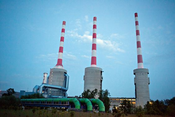 Høy virkningsgrad: Gassen fra Utsirahøyden kan sendes til gasskraftverk på kontinentet, som dette i Irsching i Tyskland, og brennes med hele 60 prosent virkningsgrad. 