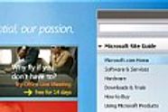 Microsoft viser ny hjemmeside