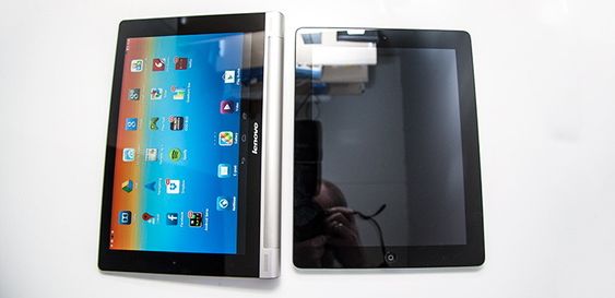 Sammenlignet med Apple iPad 3, som har omtrent samme størrelse som iPad 2. 