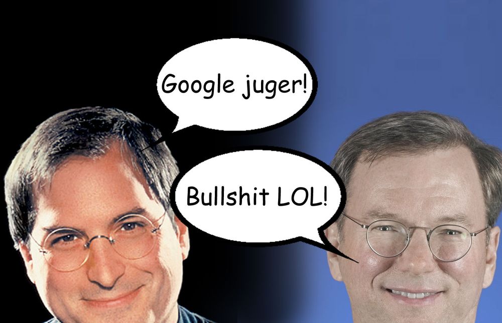 Steve Jobs tror Google juger