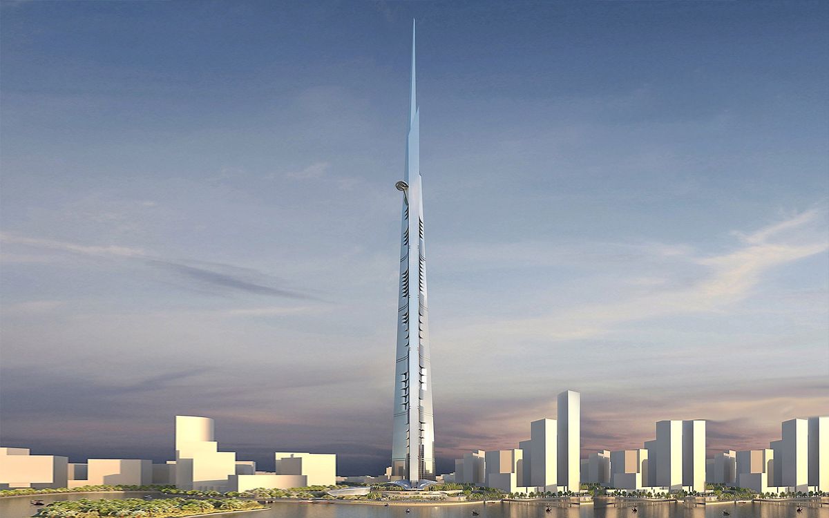 Verdens høyeste bygning under bygging