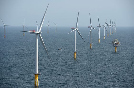 Sheringham Shoal Offshore Wind Farmhavmøllevindmølle 