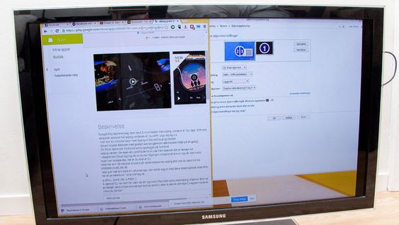 Det er mulig å speile bildet fra PC-en din til Chromecast.