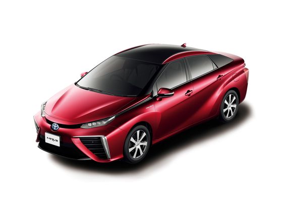 Mirai er navnet på Toyotas første brenselcellebil beregnet på masseproduksjon. 