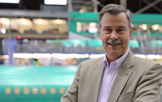 Jim Haas er sjef for product marketing i Boeing. 