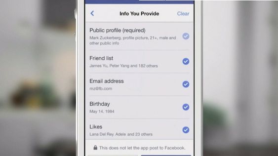 Det blir nå enklere å begrense hvilke data man ønsker å dele med tredjeparts-apper tilknyttet Facebook. 