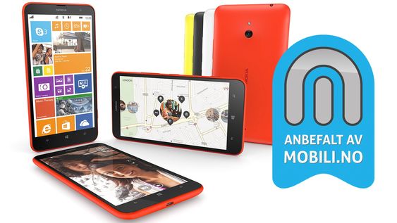 Vi anbefaler Lumia 1320 til deg som vil ha stor skjerm, god batteritid og ikke vil bruke så mye penger. 