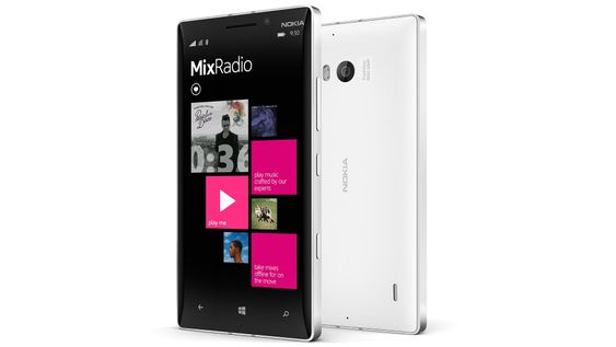 Lumia 930 har alle Nokias apper, inkludert strømmetjenesten Mix Radio. 