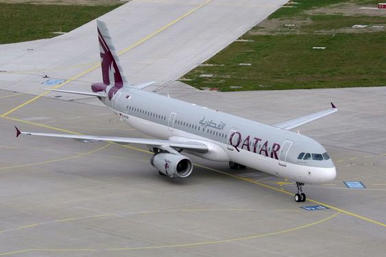 Airbus A321 fra Qatar Airways 